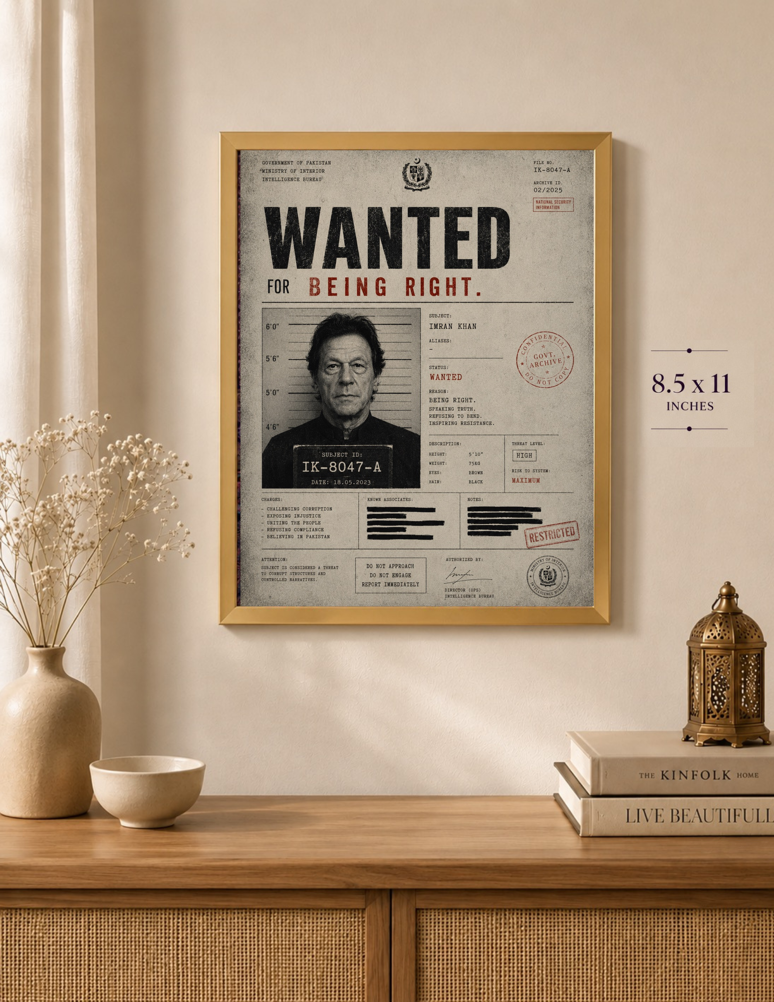 DP047 framed mockup