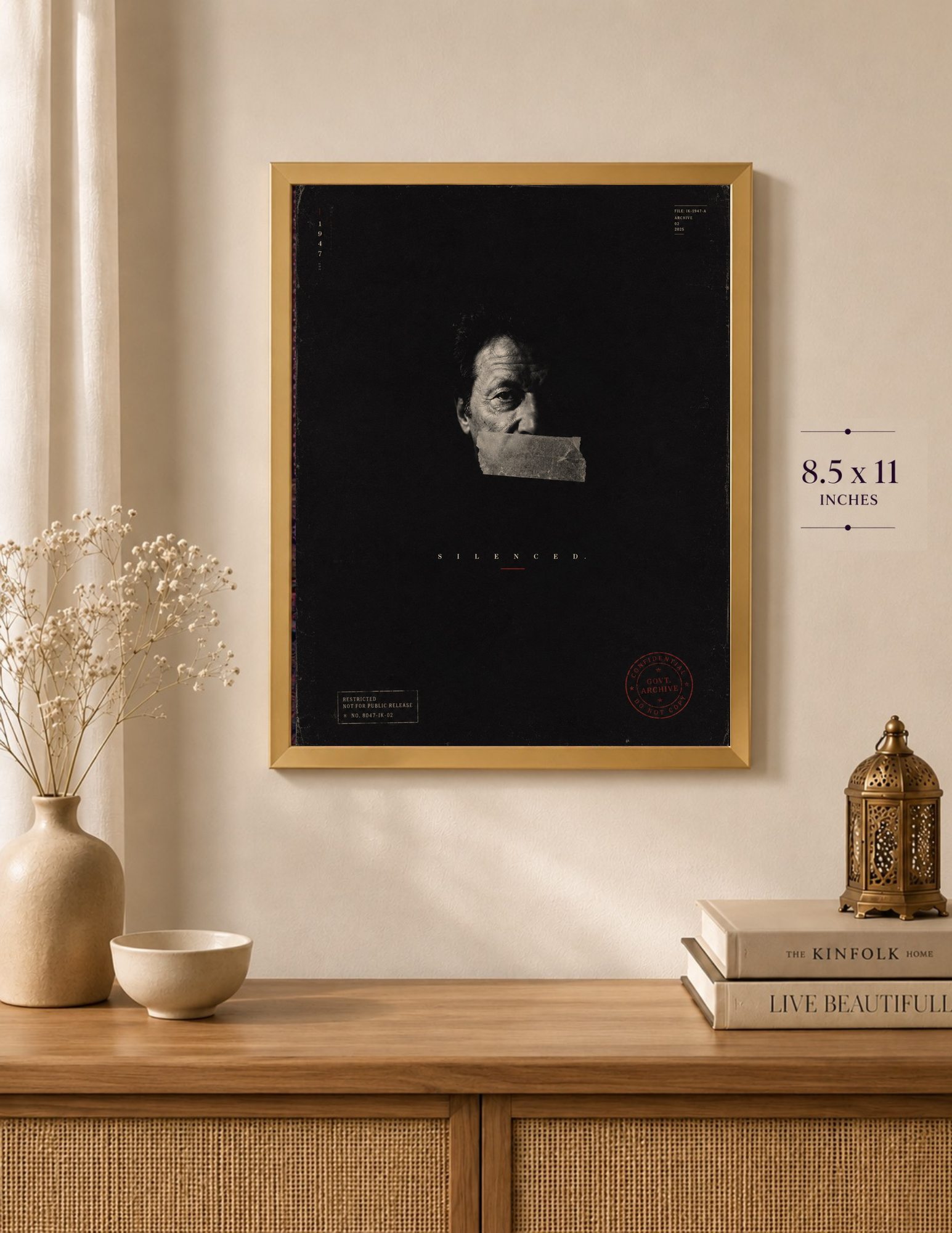 DP049 framed mockup